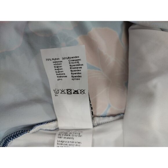 Floral Halter Tankini Top By Profile By Gottex Size 6 Blend Swimwear For Women. - Picture 4 of 8